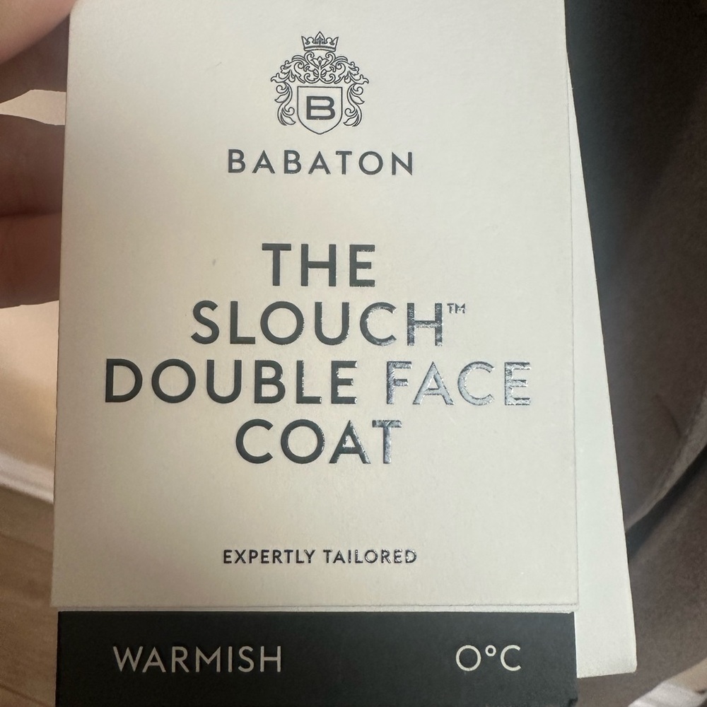 NWT Aritzia The Slouch Coat - Picture 6 of 12
